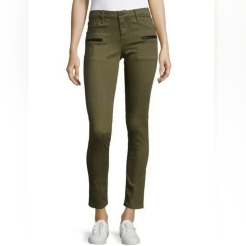 Sanctuary Ace Utility Army Green Skinny Jeans size 25